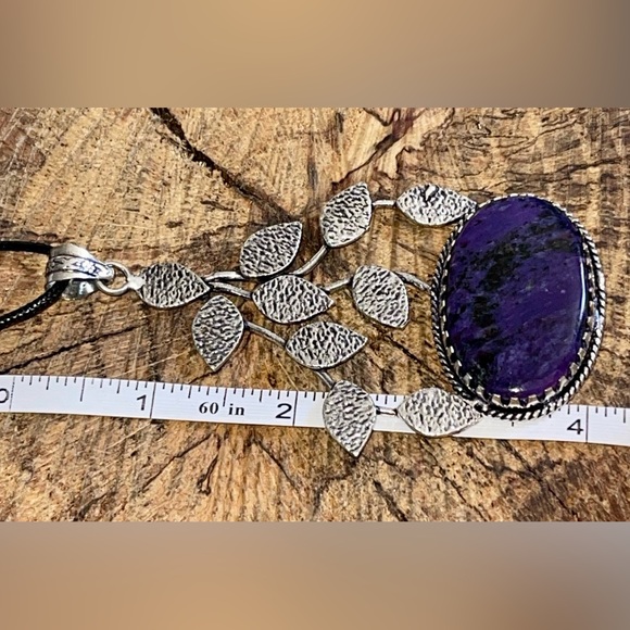 4” Charoite Pendant known as “The Transformation Stone” - Picture 10 of 12